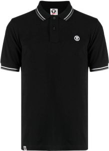 AAPE BY *A BATHING APE Poloshirt met geborduurd logo Zwart