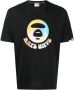 AAPE BY *A BATHING APE T-shirt met logodetail Zwart - Thumbnail 1