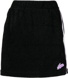 AAPE BY *A BATHING APE logo-patch mini skirt Zwart