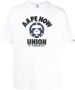 AAPE BY *A BATHING APE T-shirt met logoprint Wit - Thumbnail 1