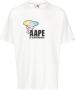AAPE BY *A BATHING APE T-shirt met logoprint Wit - Thumbnail 1