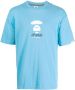 AAPE BY *A BATHING APE T-shirt met logoprint Blauw - Thumbnail 1