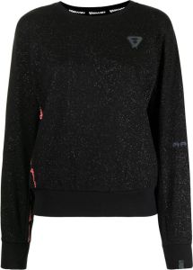 AAPE BY *A BATHING APE Sweater met glitter Zwart