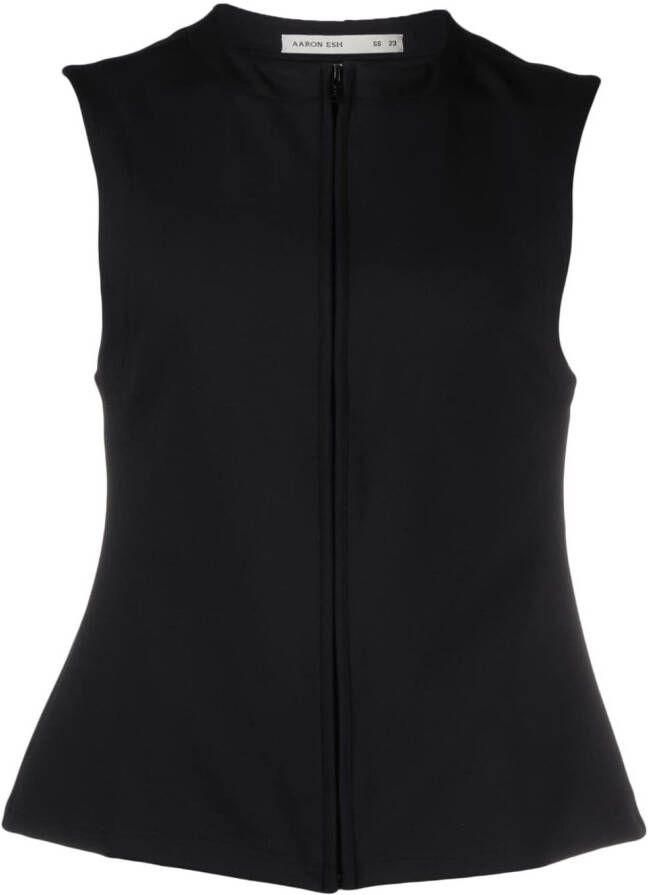 AARON ESH Bodywarmer met rits Zwart