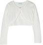 Abel & Lula Vest met afwerking van kant Wit - Thumbnail 1