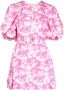 Acler Mini-jurk met bloemenprint Roze - Thumbnail 1