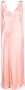 Acler Satijnen jurk Roze - Thumbnail 1
