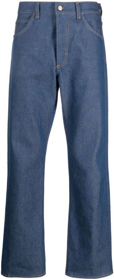 Acne Studios 1950 straight jeans Blauw