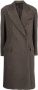 Acne Studios Bouclé wollen jas Bruin - Thumbnail 1