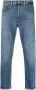 Acne Studios Cropped jeans heren Spandex Elastane biologisch katoen 28 30 Blauw - Thumbnail 1