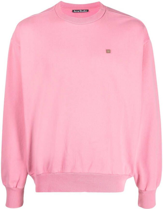 Acne Studios Sweater met ronde hals Roze