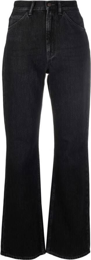 Acne Studios High waist jeans Zwart