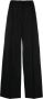 Acne Studios High waist palazzo broek Zwart - Thumbnail 1