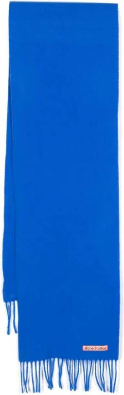 Acne Studios Wollen sjaal Blauw