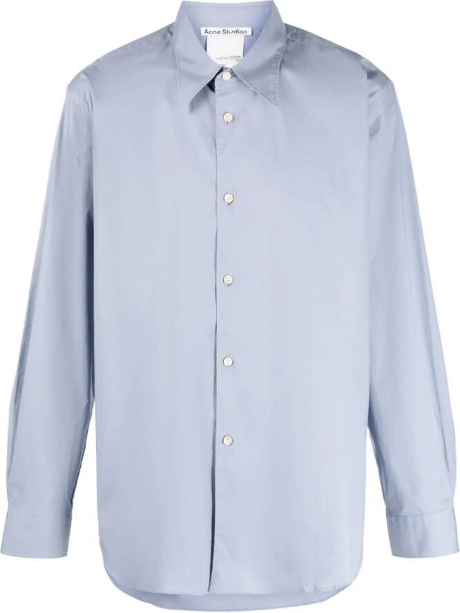 Acne Studios Button-down overhemd Blauw