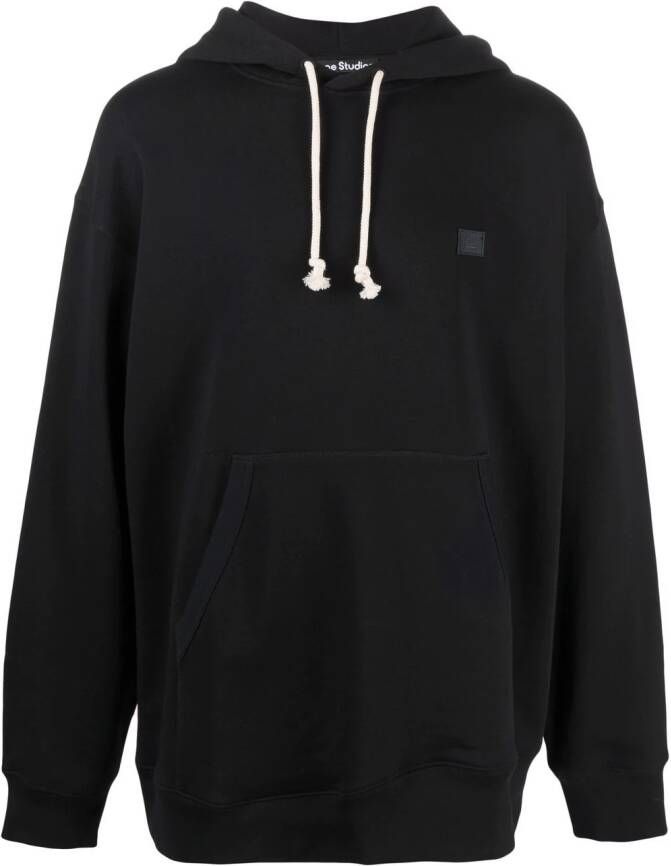 Acne Studios Oversized hoodie unisex biologisch katoen XXS Zwart