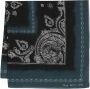 Acne Studios Sjaal met paisley-print Blauw - Thumbnail 1