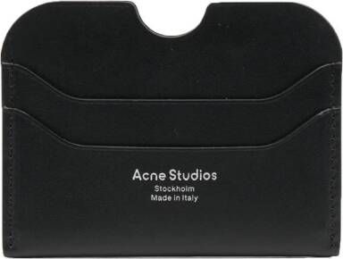 Acne Studios Pasjeshouder met logo Zwart