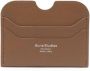 Acne Studios Pasjeshouder met logoprint Bruin - Thumbnail 1