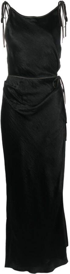 Acne Studios Mouwloze jurk Zwart