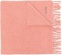 Acne Studios Sjaal met franje Roze - Thumbnail 1