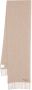 Acne Studios Sjaal met franje Beige - Thumbnail 1