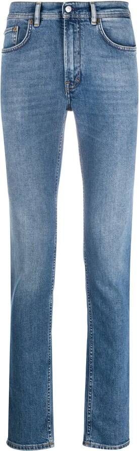 Acne Studios Slim fit jeans heren Spandex Elastane biologisch katoen 28 30 Blauw