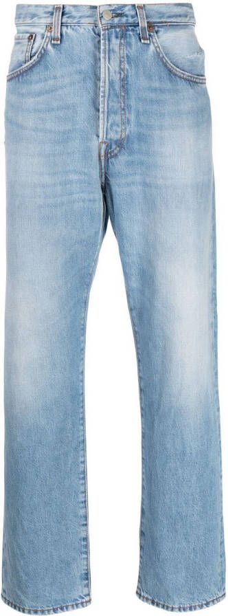Acne Studios Ruimvallende jeans Blauw