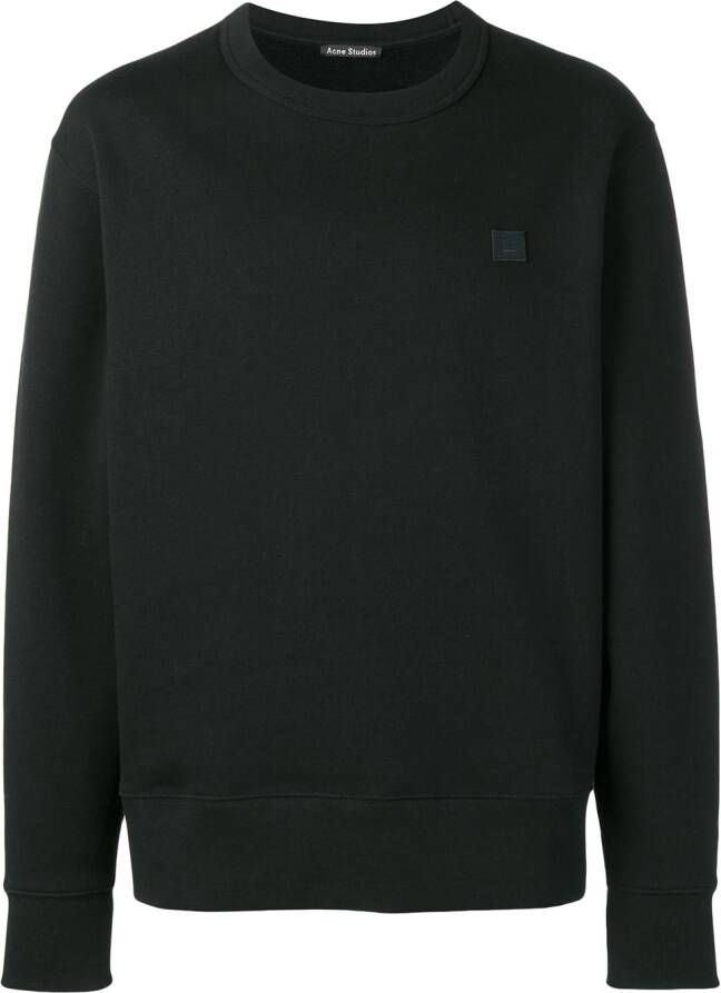 Acne Studios Sweater met print Zwart