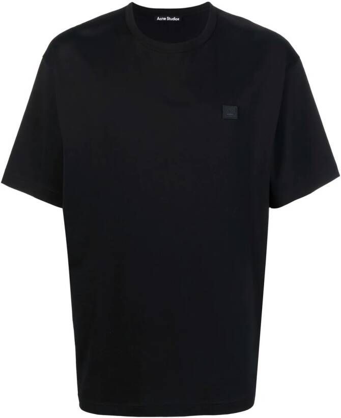 Acne Studios T-shirt met patch Zwart