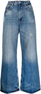 Acne Studios wide-leg jeans Blauw