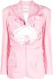ACT Nº1 Gesmockte blazer Roze - Thumbnail 1