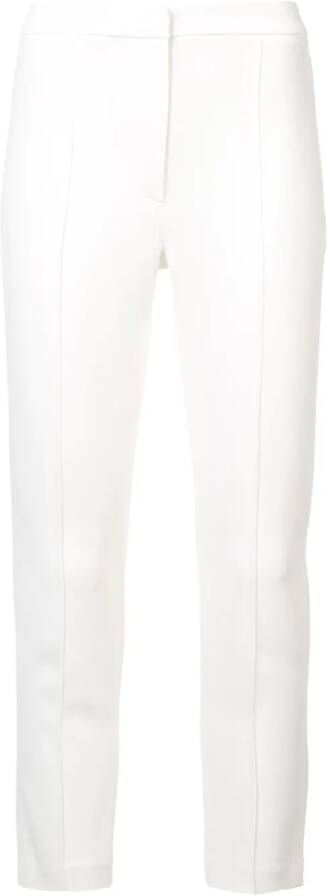 Adam Lippes cigarette skinny trousers Wit