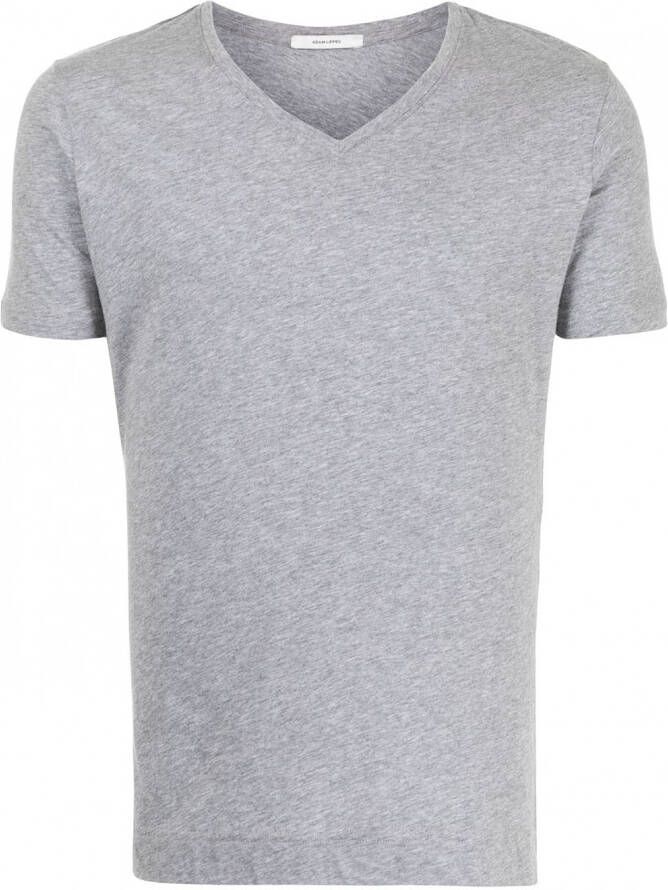 Adam Lippes T-shirt met V-hals Grijs
