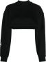 Adidas by Stella McCartney Cropped sweater Zwart - Thumbnail 1