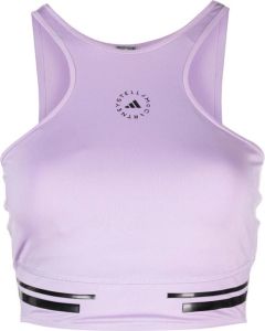 Adidas by Stella McCartney Cropped top Paars