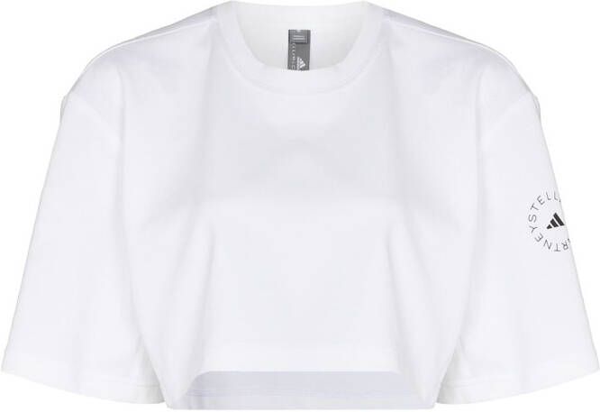 Adidas by Stella McCartney Cropped top Wit
