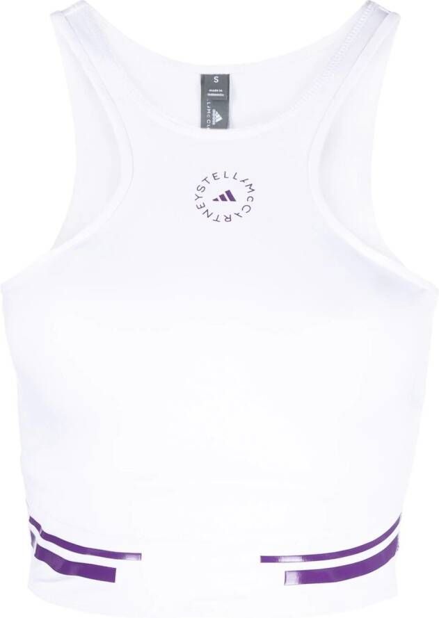 Adidas by Stella McCartney Cropped top Wit