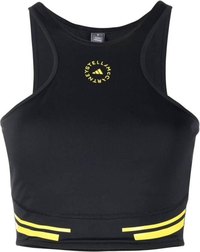 Adidas by Stella McCartney Cropped top Zwart