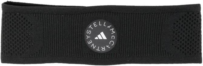 Adidas by Stella McCartney Haarband met logoprint Zwart