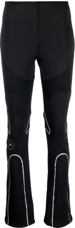 Adidas by Stella McCartney High waist broek Zwart