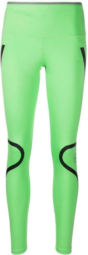 Adidas by Stella McCartney Legging met logoprint Groen