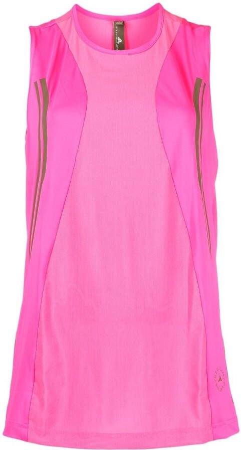 Adidas by Stella McCartney Mouwloze tanktop Roze