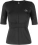 Adidas by Stella McCartney T-shirt met logoprint Zwart - Thumbnail 1
