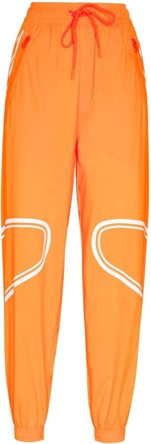 Adidas by Stella McCartney Trainingsbroek met logoprint Oranje