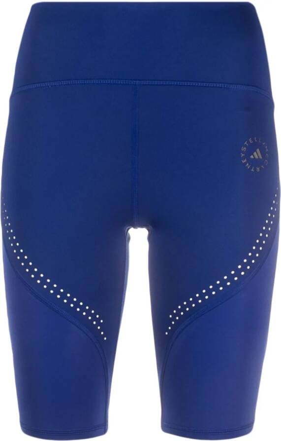 Adidas by Stella McCartney TruePurpose Optime fietsshorts Blauw