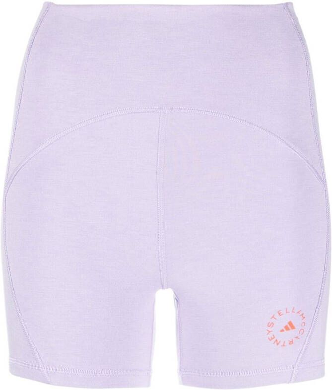 Adidas by Stella McCartney Yoga shorts Paars