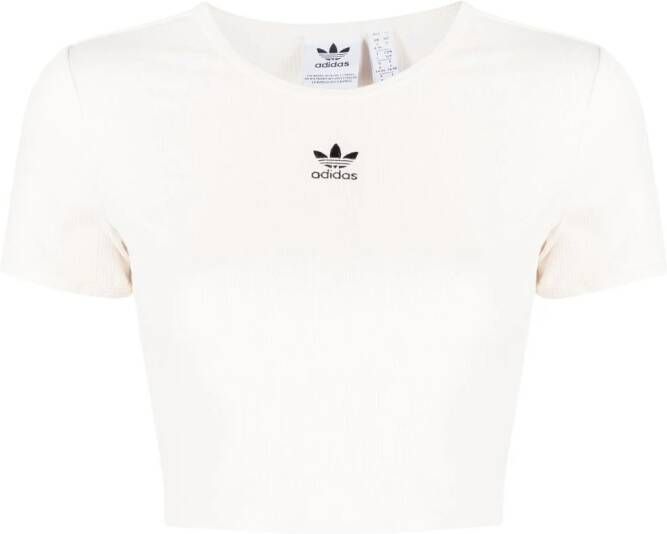 Adidas Cropped top Wit