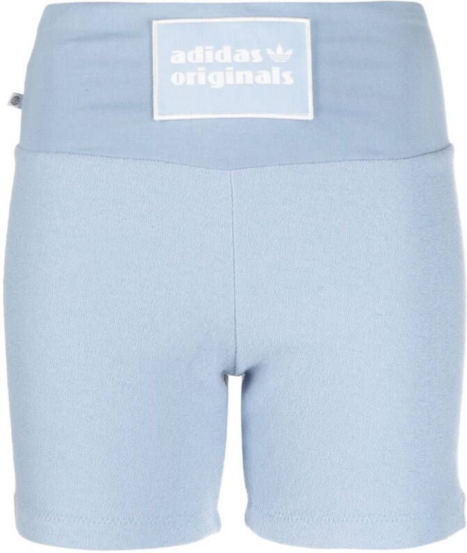 Adidas Fietsshorts met logopatch Blauw