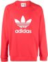 Adidas Sweater met geborduurd logo Paars - Thumbnail 1